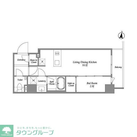 IPSE代々木上原の物件間取画像